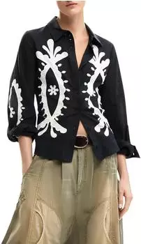 Desigual Flora T-Shirt (26SWCW08) schwarz