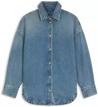 Hugo Boss C_Overshirt 4.0 Jeans-Bluse (50567186) blau
