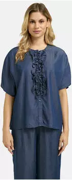 Milano Italy Bluse (12004016) schwarz denim