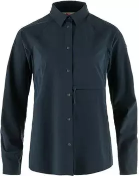 Fjällräven Abisko Trekking Langarmhemd (F14600151555) dark navy
