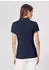Madeleine Seidenhemd Luxuriöse Bluse mit kragenlosem Design (90963743) navy