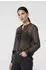 Monari Bluse Regular Fit mit Volants (65337902) schwarz gemustert