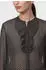 Monari Bluse Regular Fit mit Volants (65337902) schwarz gemustert
