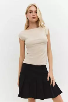 No Matter What No Matter What Ärmellose Bluse (95128) beige