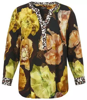 Via Appia DUE Tunika Regular Fit (93507234) schwarz multicolor