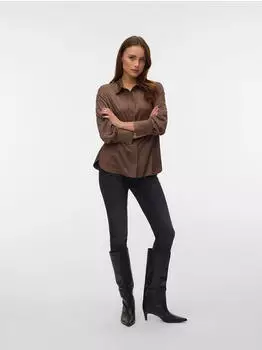 Vero Moda Vmkatty L/S Shirt WVN (10351759) fossil