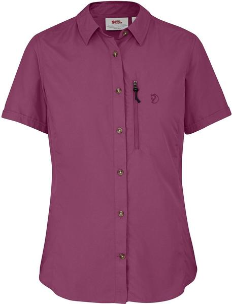 Fjällräven Abisko Hike Shirt SS W pflaume