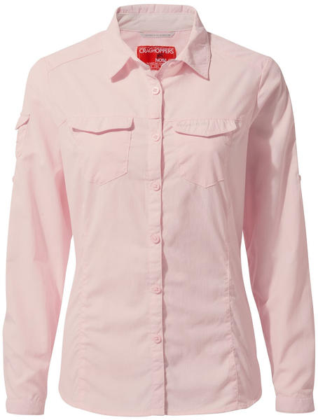 Craghoppers Nosilife Adventure II Long-Sleeved Shirt seashell Pink