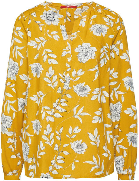 S.Oliver Floral Printed Blouse (04.899.11.5360) yellow