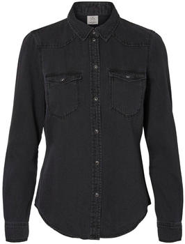 Vero Moda Maria Slim Fit Denim Shirt (10209106) black