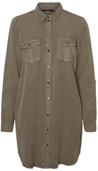 Vero Moda Long Sleeved Shirt (10228934) brown/bungee cord