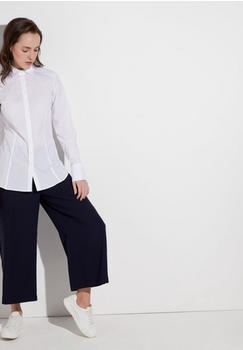 eterna Mode Eterna Langarm Bluse Modern Classic Slim Fit Stretch weiß (5003-00-dy01)