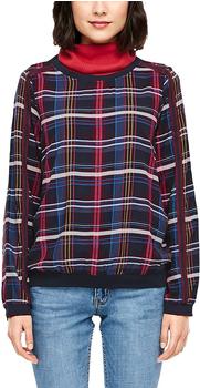 S.Oliver Webware-Bluse blau (1276989)