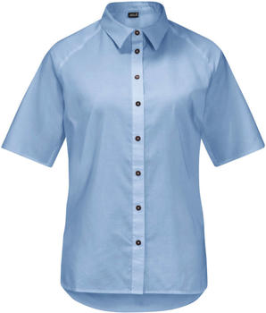 Jack Wolfskin Nata River Shirt W ice blue stripes