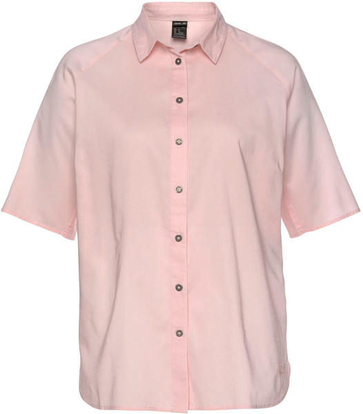 Jack Wolfskin Nata River Shirt W blush pink stripes