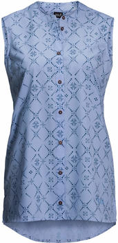 Jack Wolfskin Sonora Maori Sleeveless W shirt blue all over