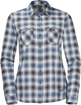 Jack Wolfskin Saru Shirt W grey haze checks