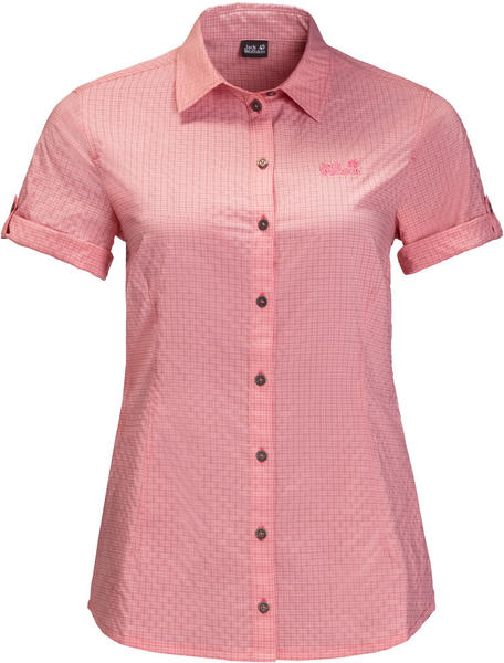 Jack Wolfskin Matata Shirt W rose quartz checks