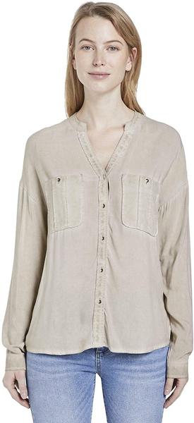 Tom Tailor Shirt dusty taupe (1017434)