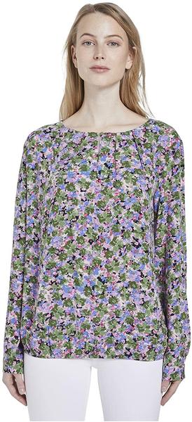 Tom Tailor Longsleeve Shirt colorful floral design (1017423)