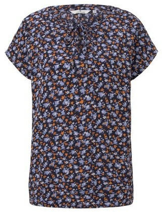 Tom Tailor Shirt navy floral design (1020496)