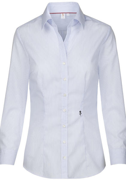 Seidensticker Non-iron Poplin Shirt Blouse (60.080615) light blue