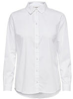 JDY Hemdbluse "JDYMIO L/S SHIRT WVN NOOS" unifarben oder gestreift