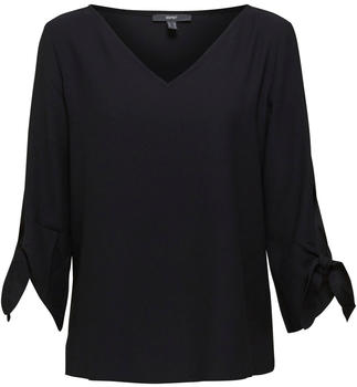 Esprit Stretch blouse with open edges (990EO1F305) black