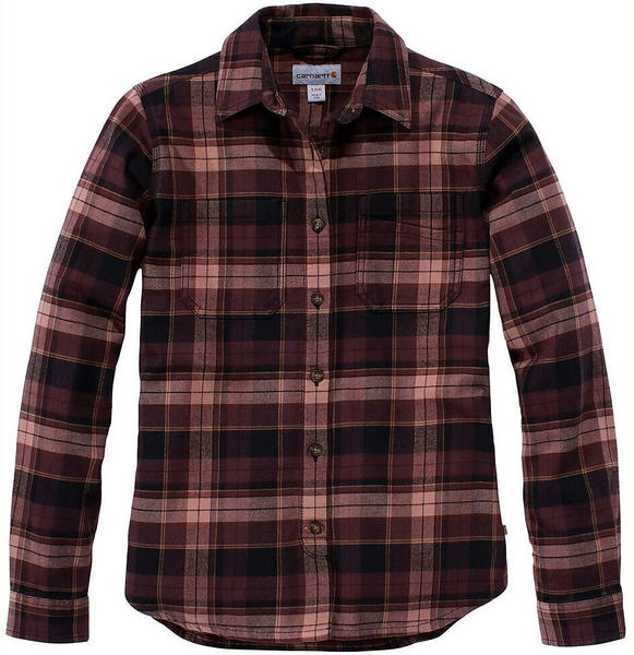 Carhartt Hamilton Flannel Shirt (103226) black/red