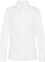 HUGO 5041689510000641, HUGO Damen Bluse THE FITTED SHIRT b&uuml;gelleicht Slim Fit 32
