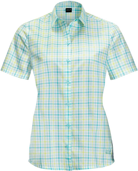 Jack Wolfskin Little Lake Shirt W (1403501) powder blue checks