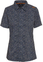 CMP Campagnolo CMP Short Sleeve Micro Floral Shirt (30T7746) blue orange solarium