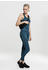 Urban Classics Ladies Active Melange Trainings Top (TB1657-01178-0042) turquoise/black/black
