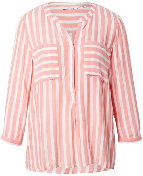 Tom Tailor Blouse (1016190) peach offwhite vertical stripes