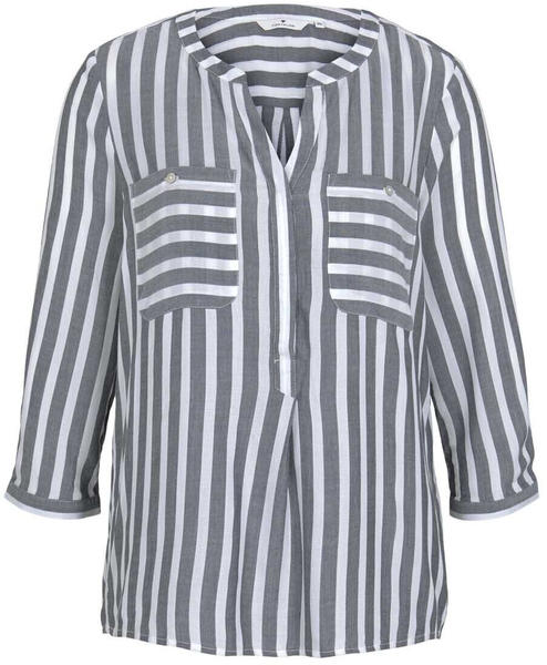 Tom Tailor Blouse (1016190) offwhite navy vertical stripes