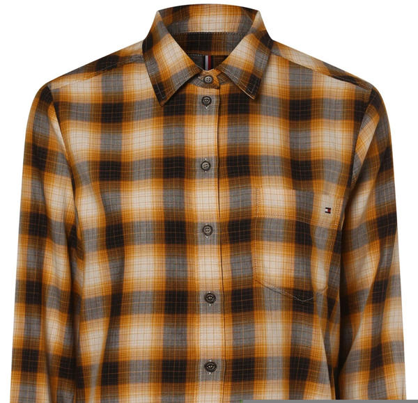 Tommy Hilfiger Shadow Check Relaxed Fit Shirt shadow/amber glow
