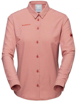 Mammut Aada Longsleeve Shirt Women (1015-00582) powder rose/terracotta