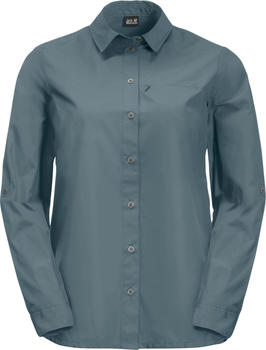 Jack Wolfskin Lakeside Roll-Up Shirt W (1403093) teal grey