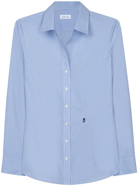 Seidensticker Non-iron Poplin Shirt Blouse (60.080619) middle blue