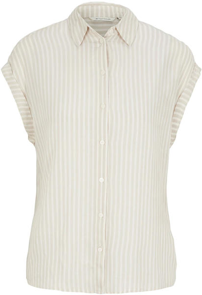 Tom Tailor Blouse (1031667) beige white stripe woven