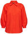 Esprit Seersucker-Bluse mit bauschigen Ärmeln (023EO1F309) orange red