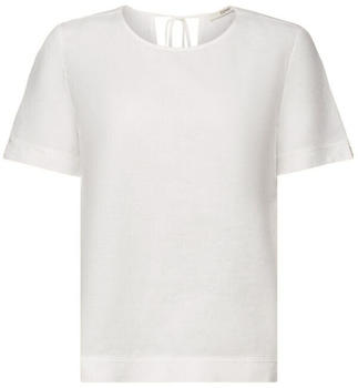 Esprit Bluse mit Tropfenverschluss (043EE1F301) off white