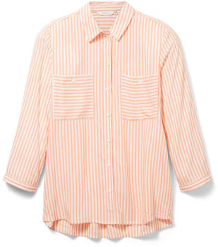 Tom Tailor Gestreifte Bluse (1035257) orange white stripe woven
