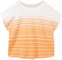 Tom Tailor Plus Gestreiftes T-Shirt (1035934) orange