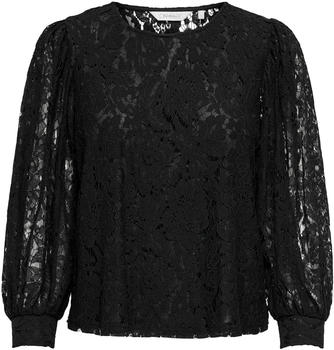 Only RSA L/S LACE TOP NOOS WVN (15283271-4122891) black