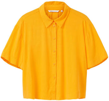 Tom Tailor Denim Oversized Kurzarmhemd (1036587-31684) bright mango orange