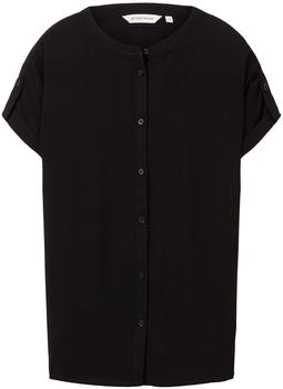 Tom Tailor Loose Fit Bluse (1036709-14482) deep black