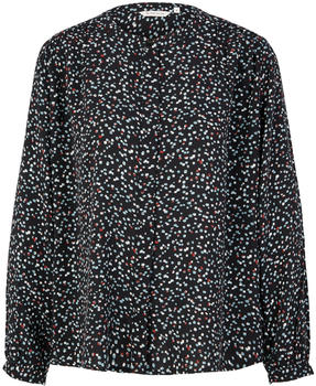 Tom Tailor gemusterte Bluse (1034471-30928) black dot design