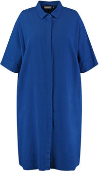 Samoon Longjacke/Kleid aus Leinen-Mix (230018-21030-8750) cobalt blue