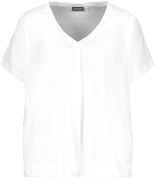 Samoon Blusenshirt aus Leinen-Mix (260041-21031-9600) white